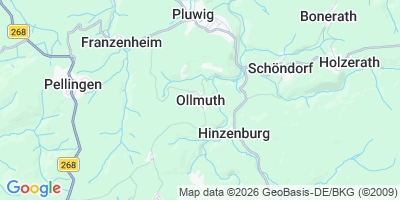 Karte Ollmuth