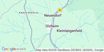 Karte Olzheim