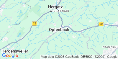 Karte Opfenbach