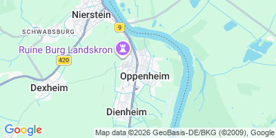 Karte Oppenheim