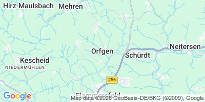 Karte Orfgen