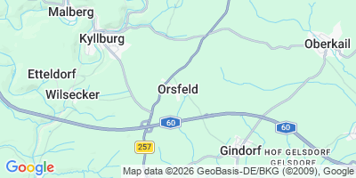 Karte Orsfeld