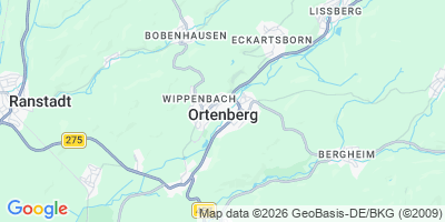 Karte Ortenberg