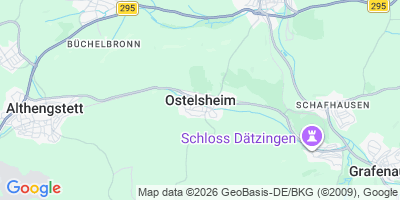 Karte Ostelsheim