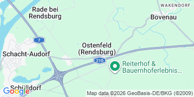 Karte Ostenfeld (Rendsburg)