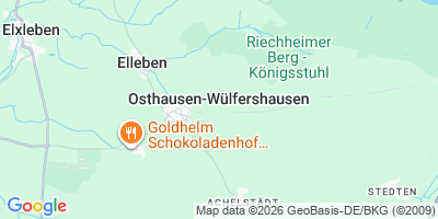Karte Osthausen-Wülfershausen