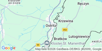 Karte Ostritz