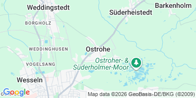 Karte Ostrohe