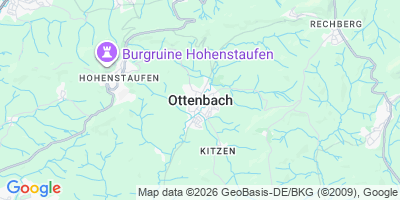 Karte Ottenbach