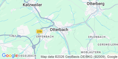 Karte Otterbach