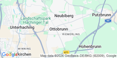 Karte Ottobrunn