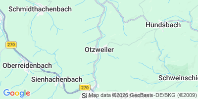 Karte Otzweiler