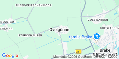 Karte Ovelgönne