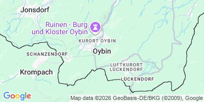 Karte Oybin