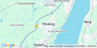 Karte Pöcking