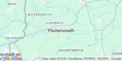 Karte Püchersreuth