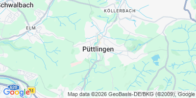Karte Püttlingen