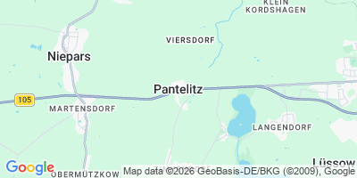 Karte Pantelitz