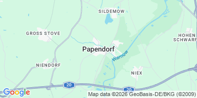 Karte Papendorf