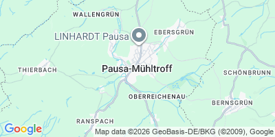 Karte Pausa-Mühltroff