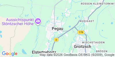Karte Pegau