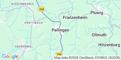 Karte Pellingen