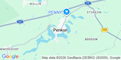 Karte Penkun
