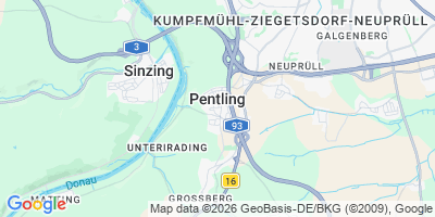 Karte Pentling