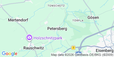 Karte Petersberg