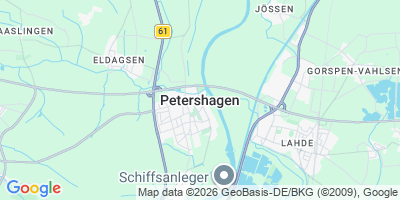 Karte Petershagen