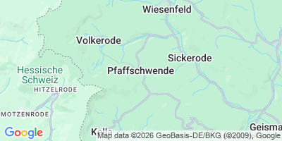 Karte Pfaffschwende
