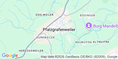 Karte Pfalzgrafenweiler