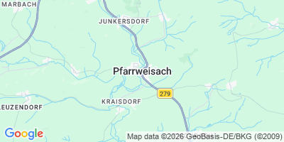 Karte Pfarrweisach