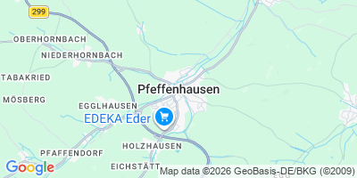 Karte Pfeffenhausen