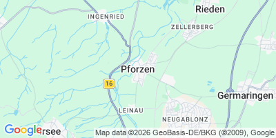 Karte Pforzen
