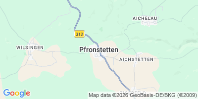 Karte Pfronstetten