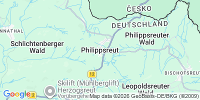 Karte Philippsreut