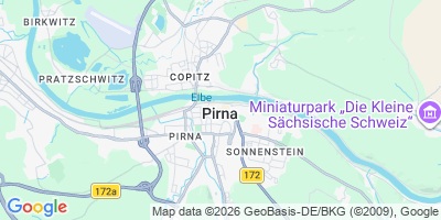 Karte Pirna