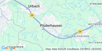 Karte Plüderhausen