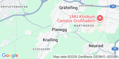 Karte Planegg