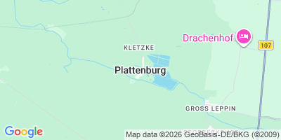 Karte Plattenburg