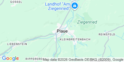 Karte Plaue