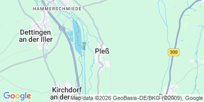 Karte Pleß