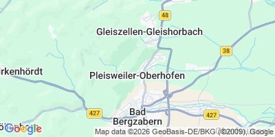 Karte Pleisweiler-Oberhofen