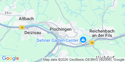 Karte Plochingen