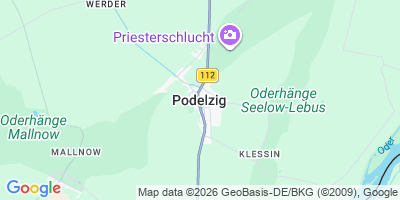 Karte Podelzig
