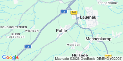 Karte Pohle