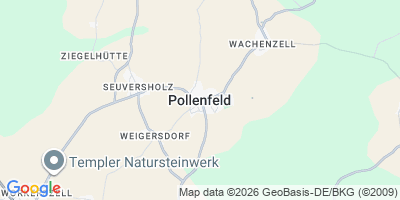 Karte Pollenfeld
