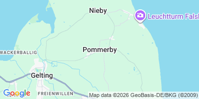 Karte Pommerby