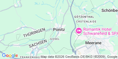 Karte Ponitz